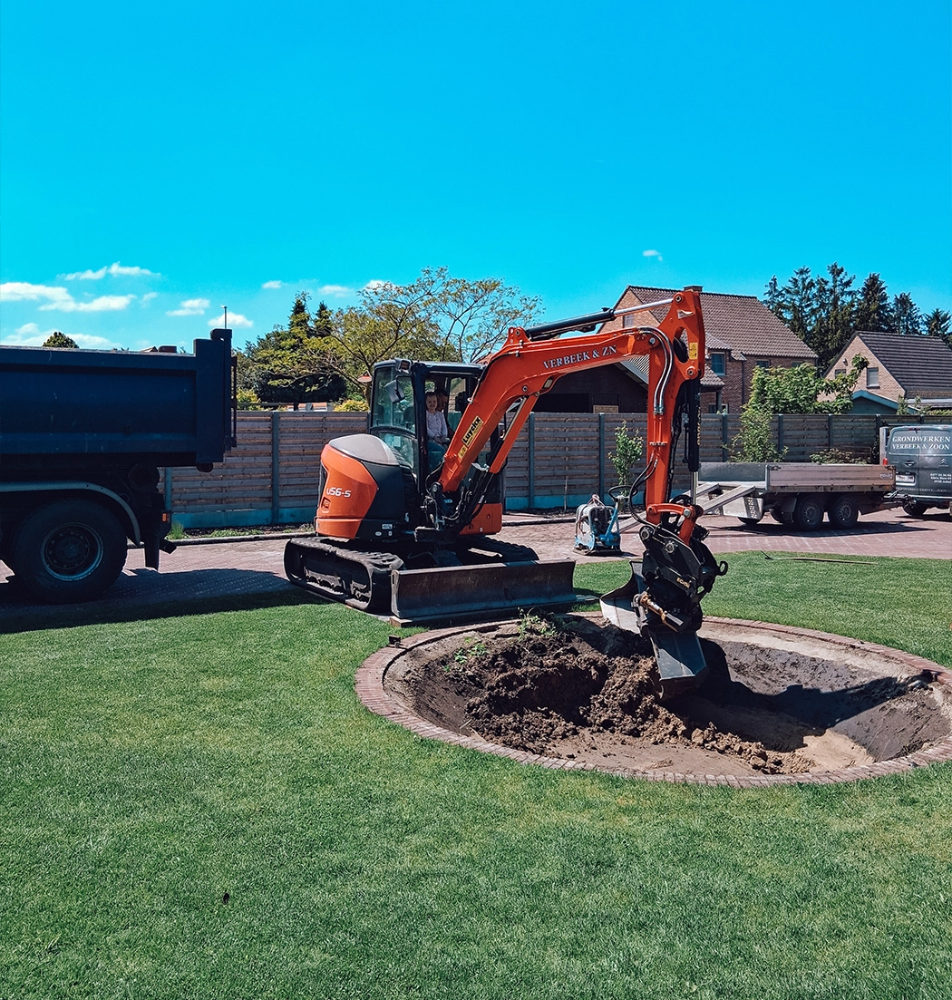 Een foto van onze machines