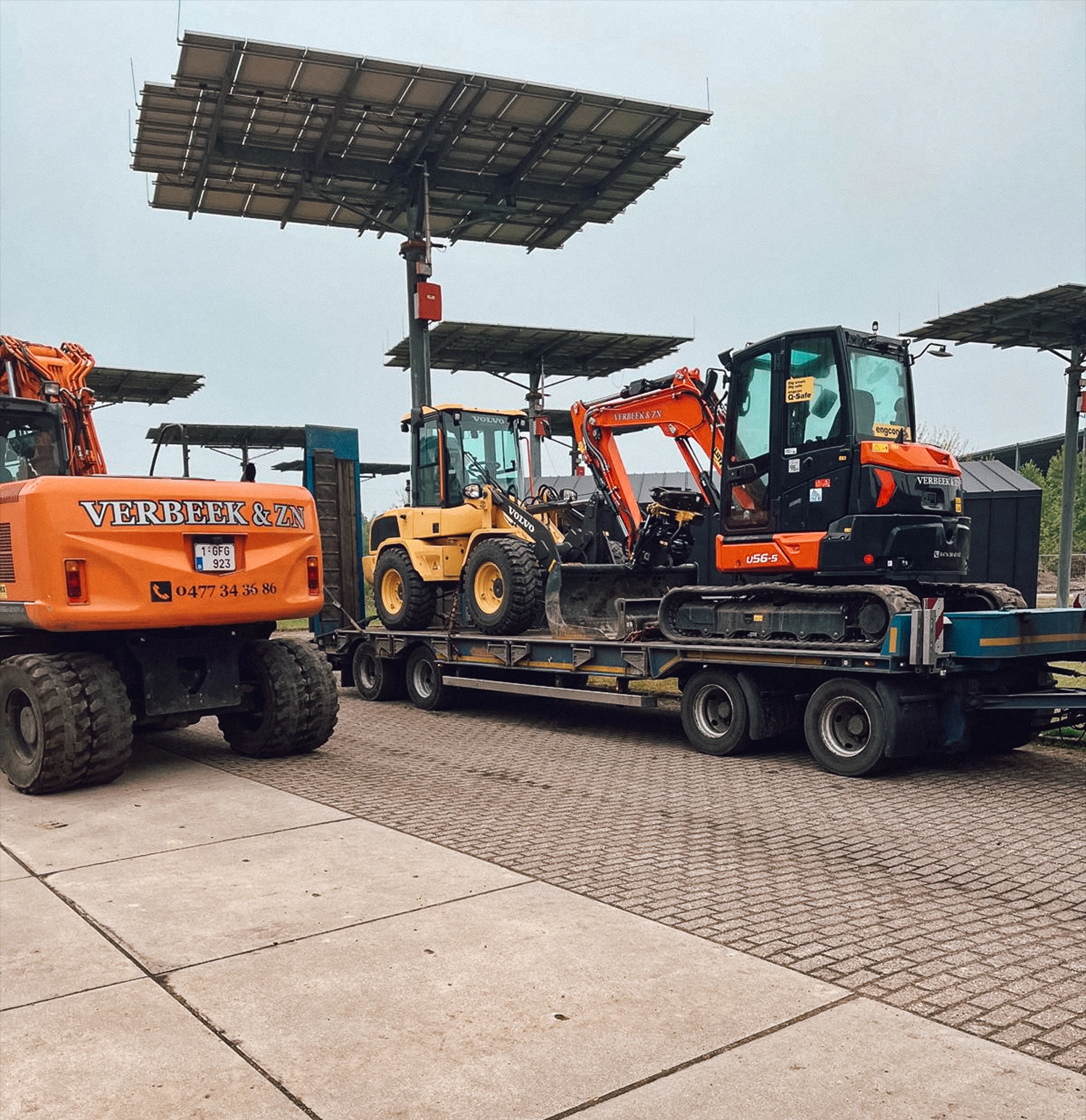 Wiellader & Kubota u 56